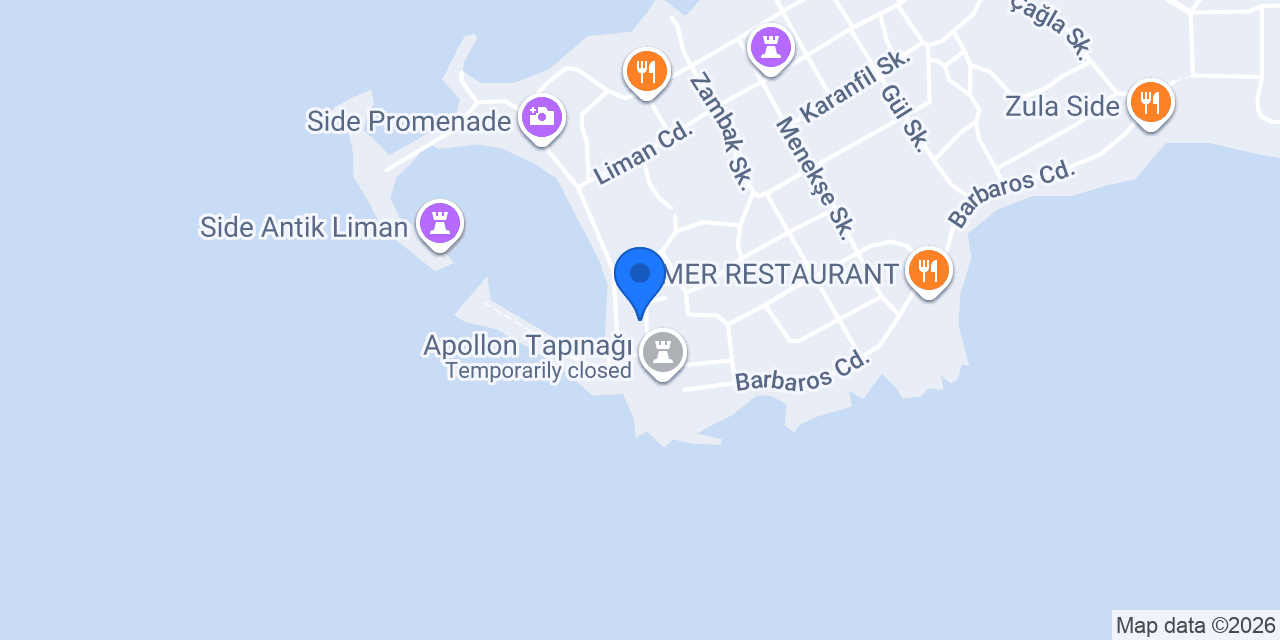 Apollonik Cafe konumu