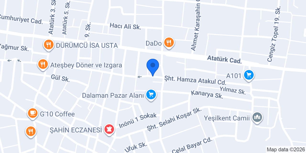 yada kahve konumu