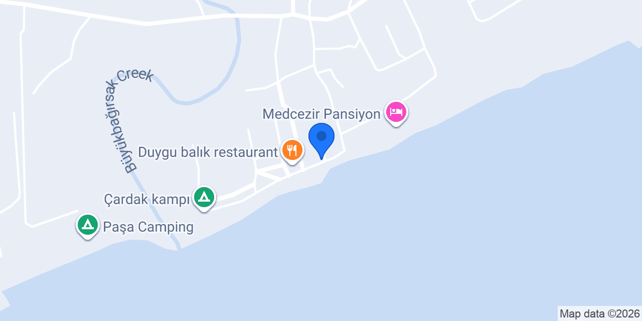 Toprak Kamping konumu