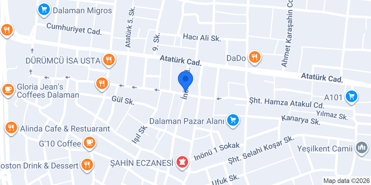 Dağlarbaşi Elektronik konumu
