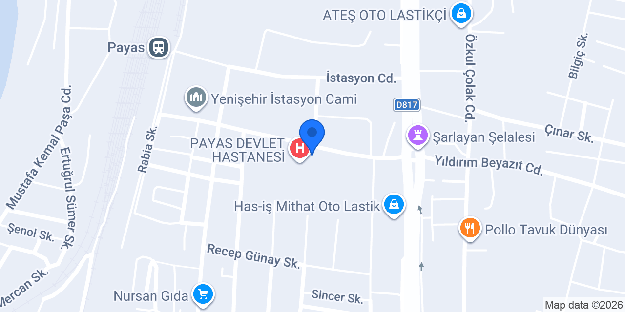 KIRMIZI DÖNER PAYAS konumu