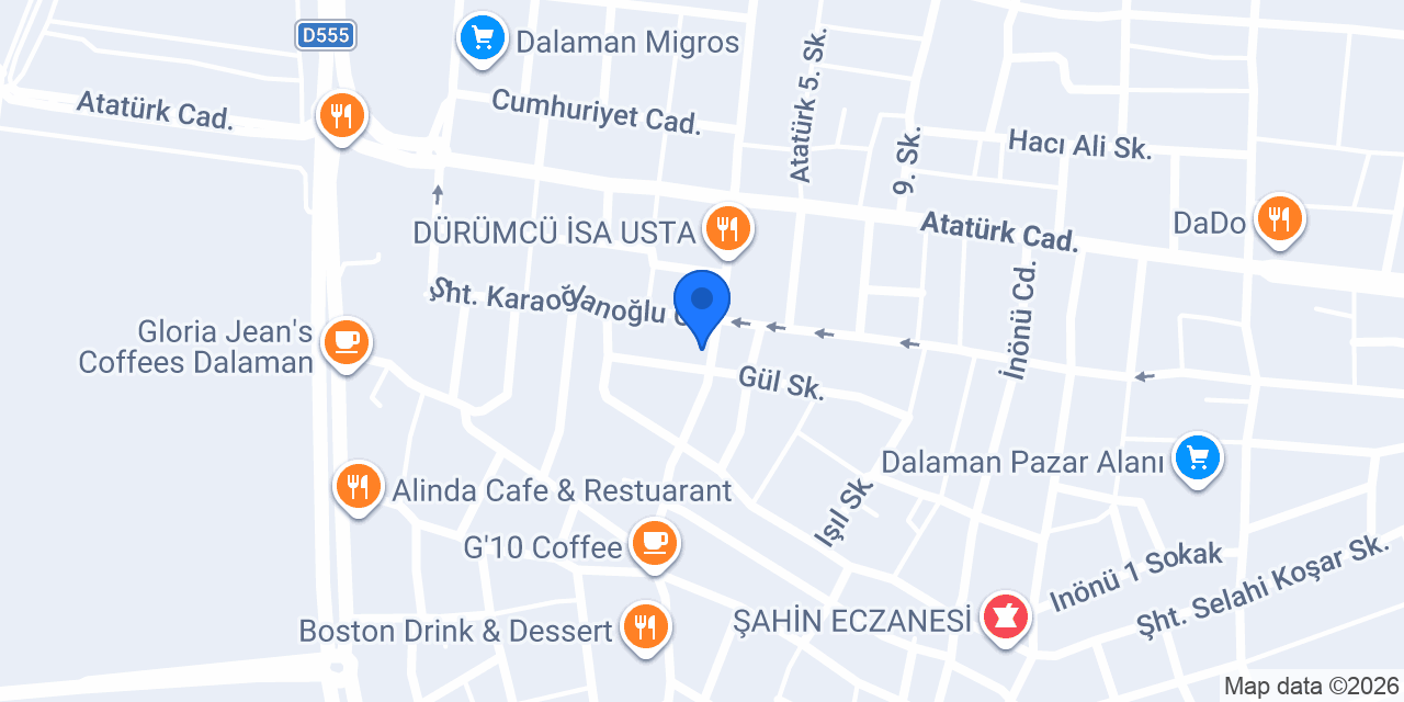 Ateşbey Döner ve Izgara konumu