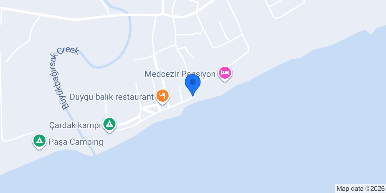 Yeşil Kamping, Kafe Ve Market konumu