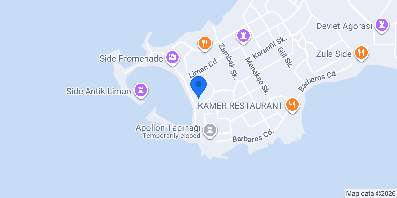 Old Town Steakhouse konumu