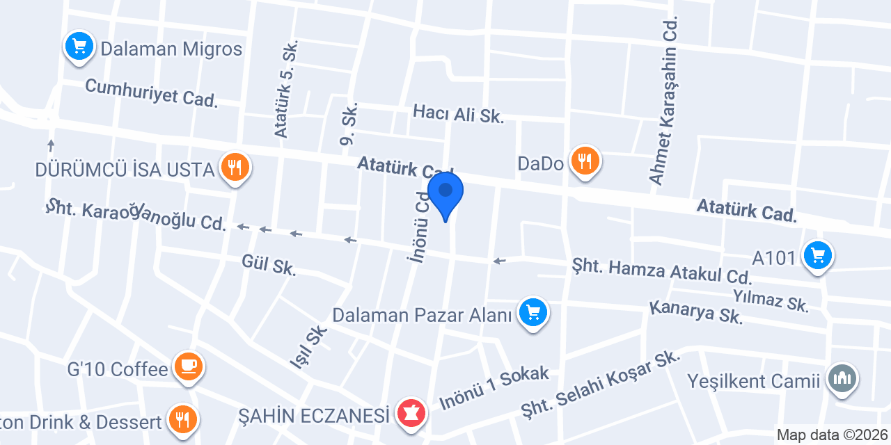 KARDEŞLER KIRTASİYE konumu