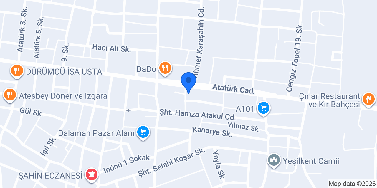 BLU TEMİZLİK HİZMETLERİ konumu