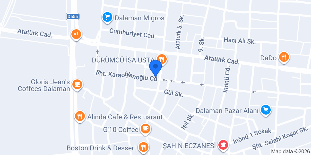 Arzum moda evi konumu