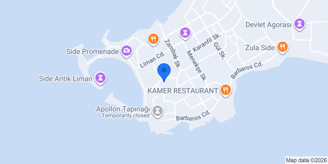 Kalimera Ev Yemekleri konumu