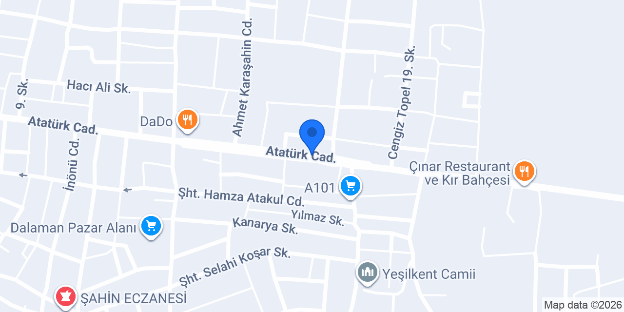 Dekor Taş Tasarım konumu