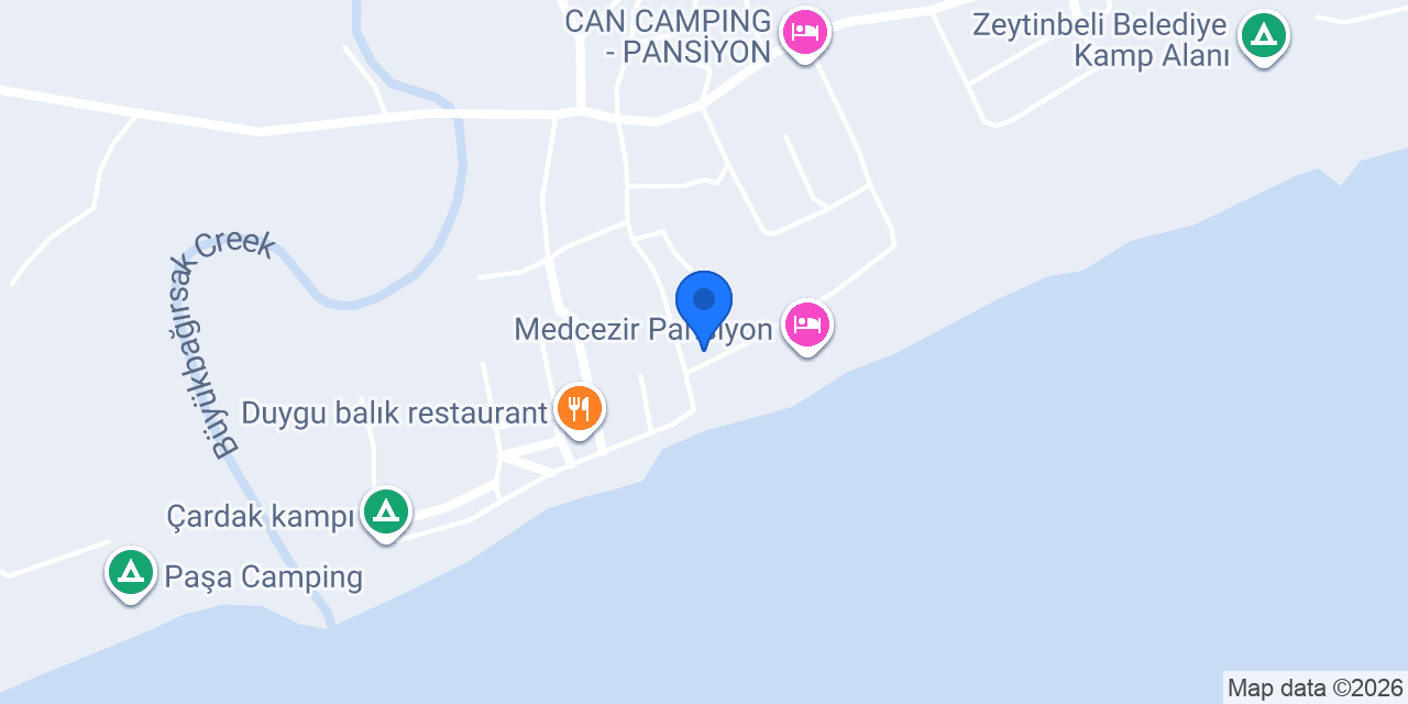 Gökperk camping konumu