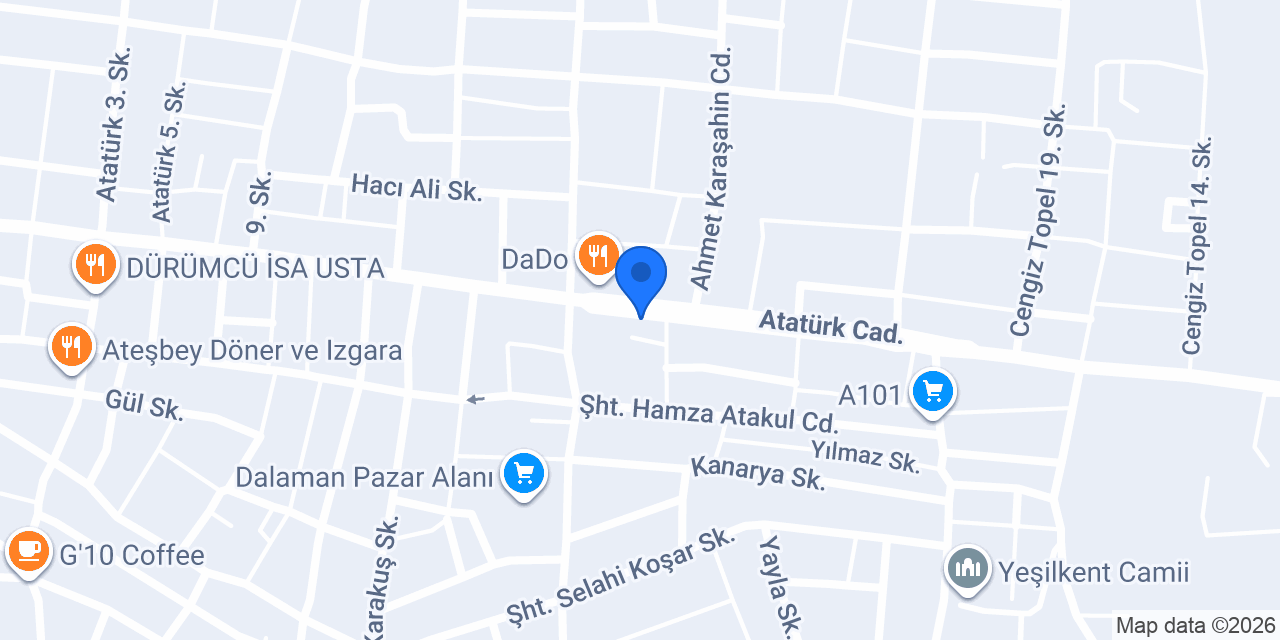 Uzman Diyetisyen Özlem Altın konumu