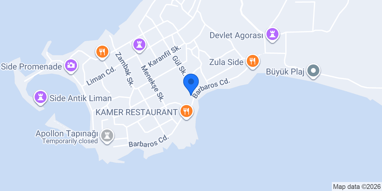 SİDE OCAKBAŞI RESTAURANT konumu