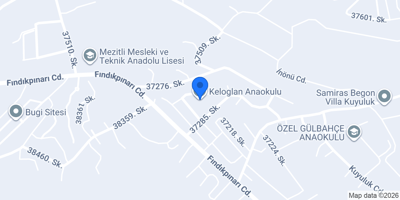 Keloglan Anaokulu konumu