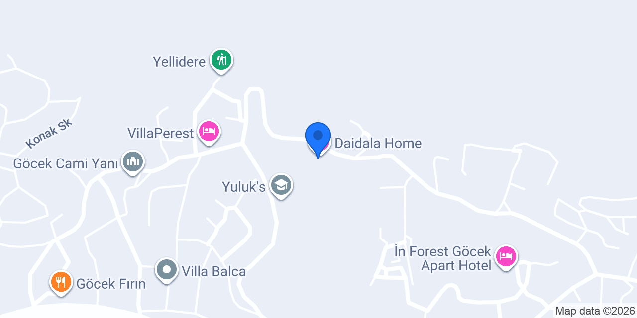 Daidala Home konumu