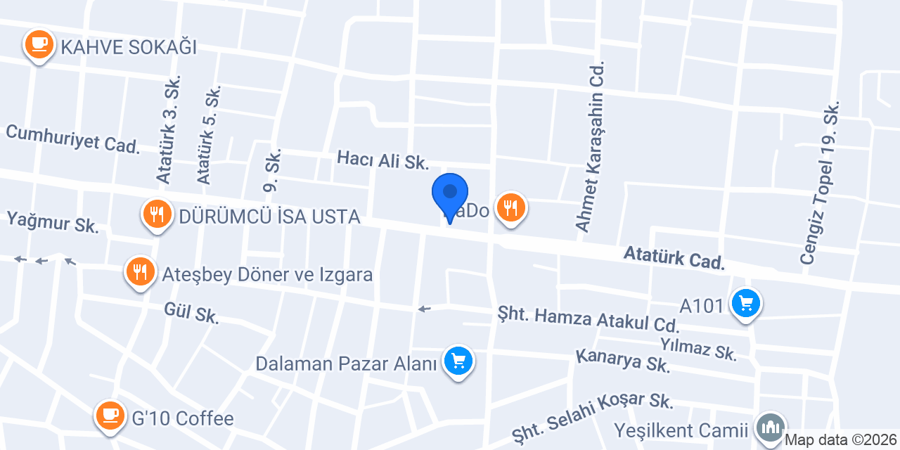 Psikolog Aslı Aldemir Kartal konumu