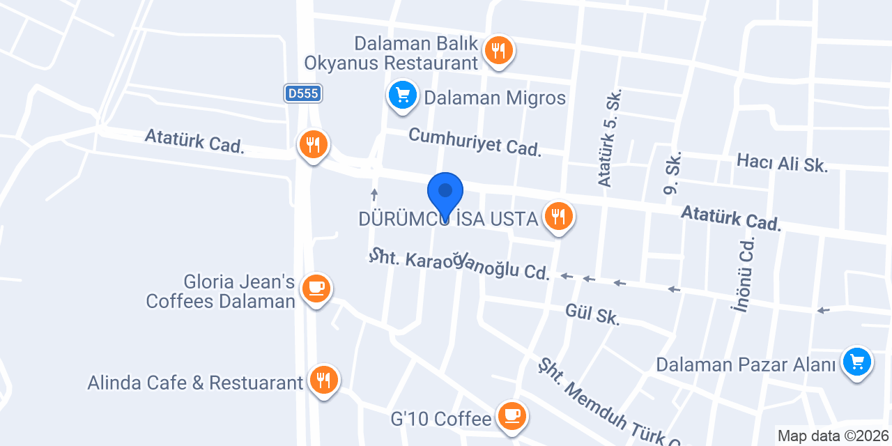Muğla Konfor Çelik Ev konumu