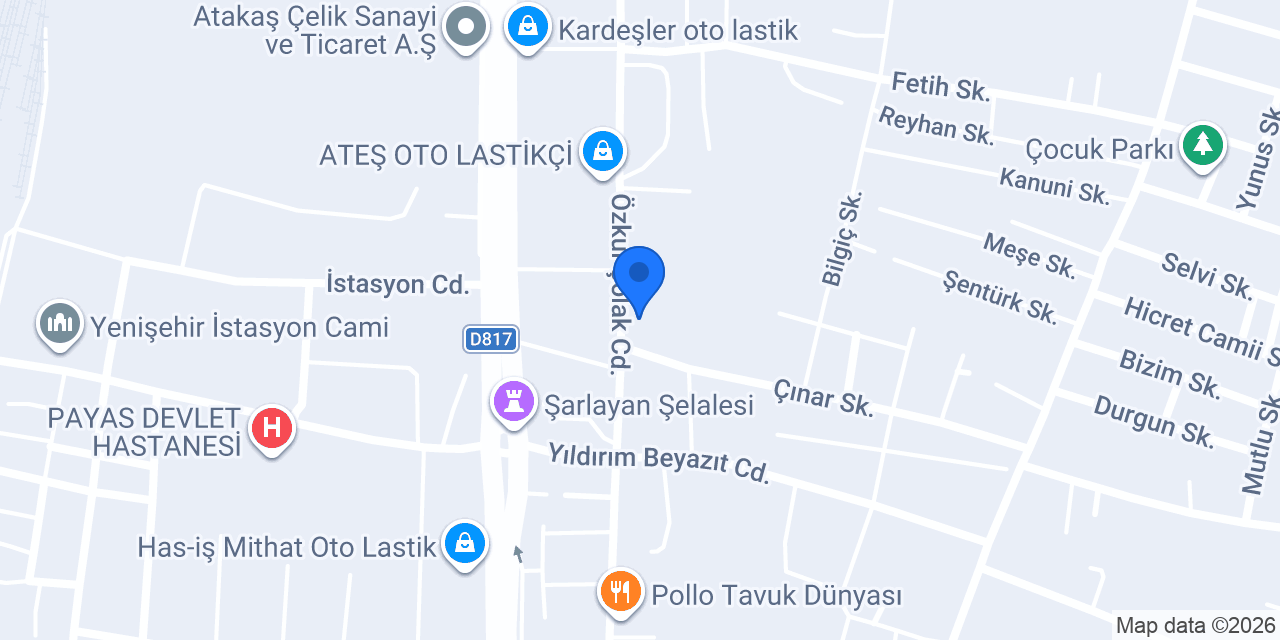PAYAS NOTERLİĞİ konumu