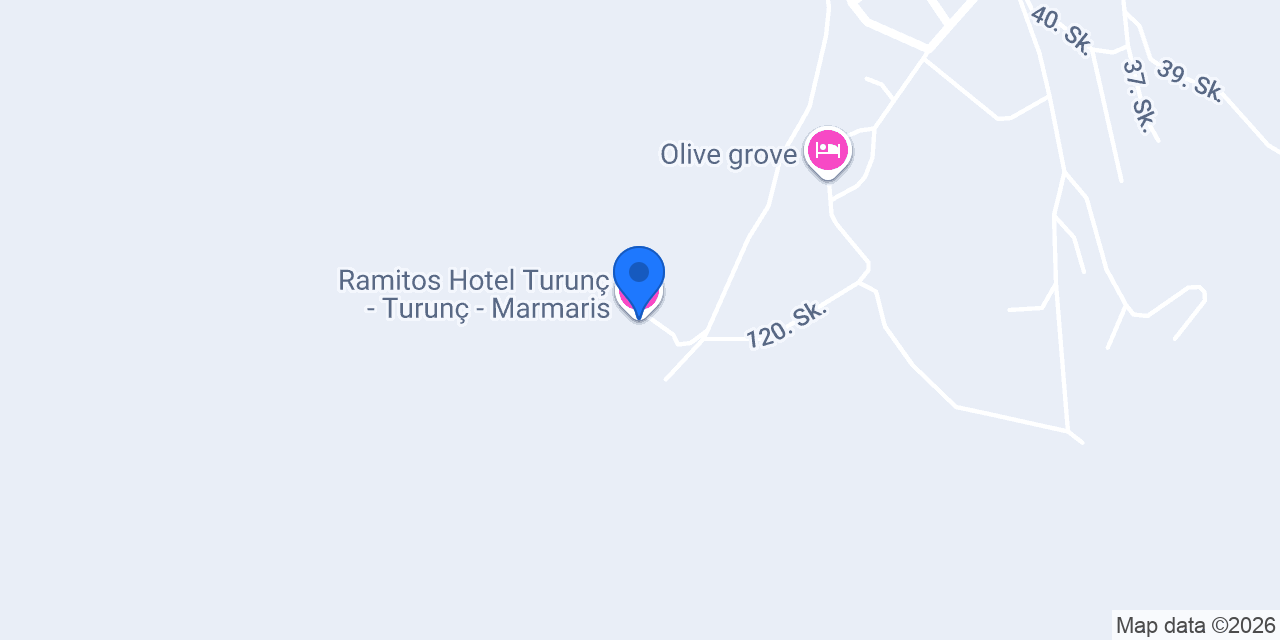 Ramitos Hotel Turunç - Turunç - Marmaris konumu