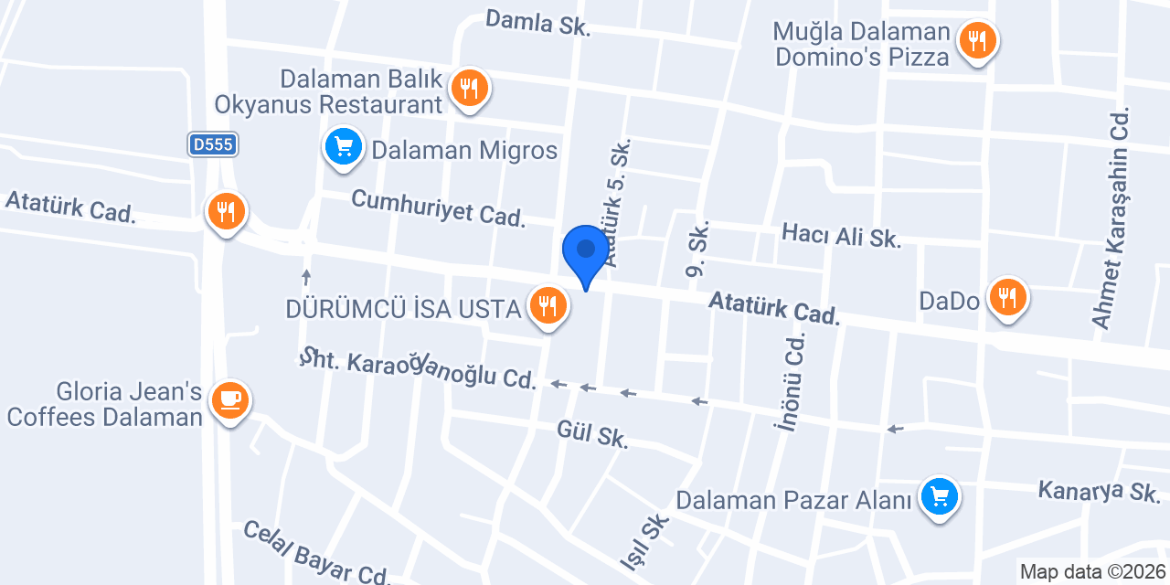 Diş Hekimi M.Tufan Soltekin konumu