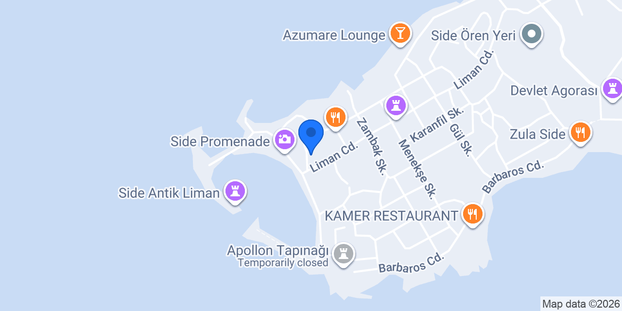 SUR GRILL & BAR konumu