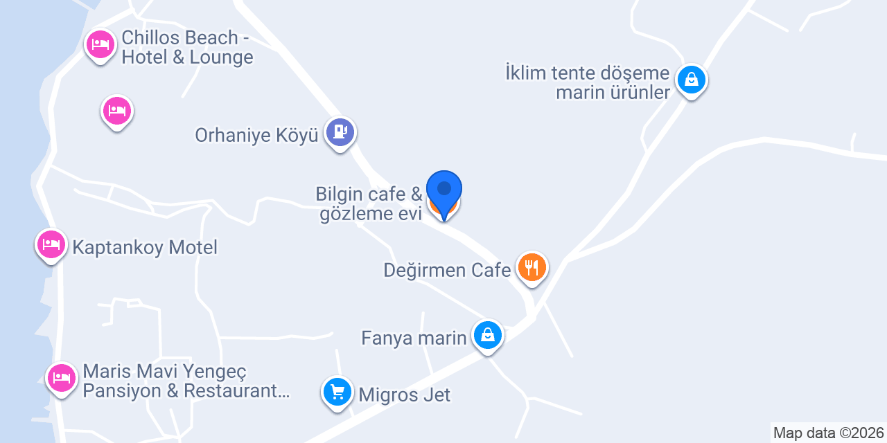 Bilgin cafe & gözleme evi konumu