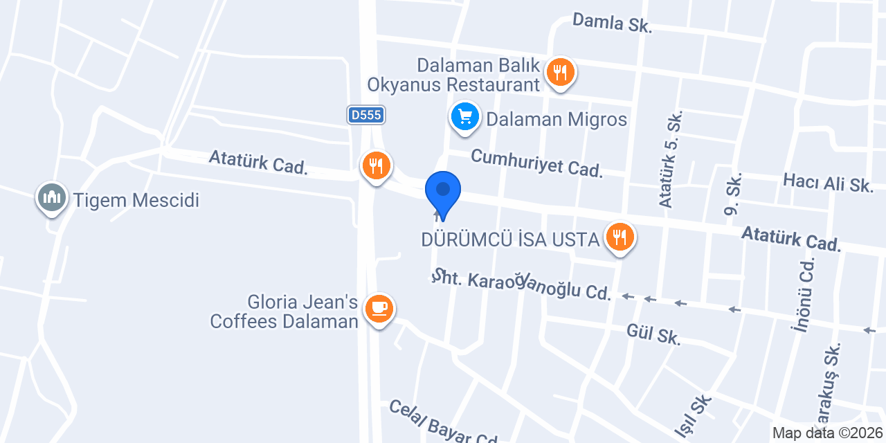 BİZİM KASAP konumu