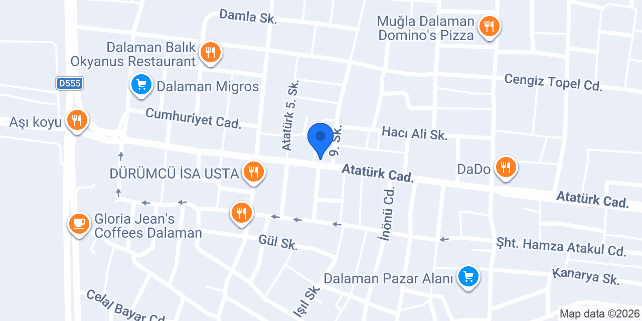 Sercan İletışım konumu