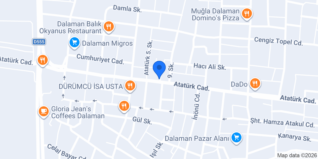 Taştepe Ticaret konumu