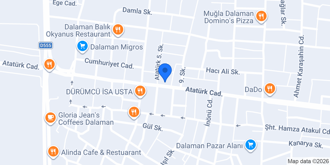 BELKİ DÖNER DALAMAN konumu
