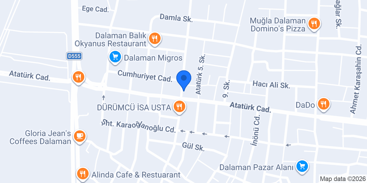 DLM Airport Transfer konumu