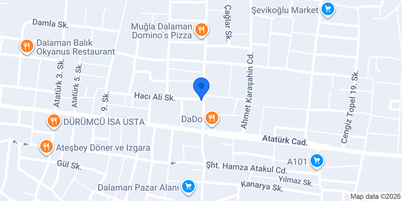 Elnade Cafe konumu