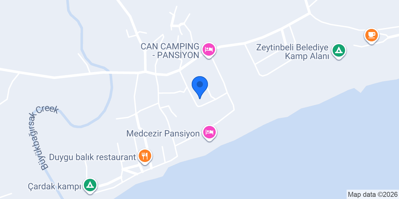 Yavuz camping konumu