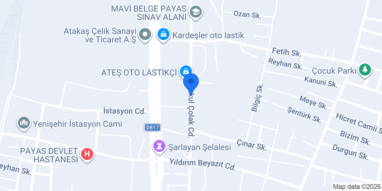 EMA PROFİL DEMİR ÇELİK İNŞAAT SANAYİ TİCARET LTD.ŞTİ konumu