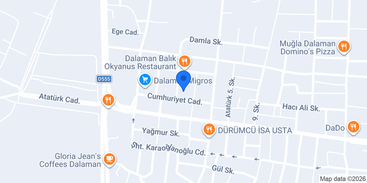 Atabey Proje konumu