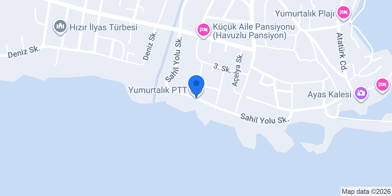 Yumurtalık PTT konumu