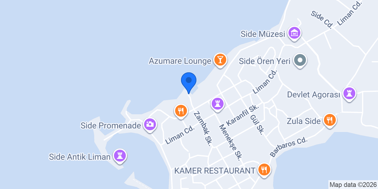 Thyma restaurant konumu