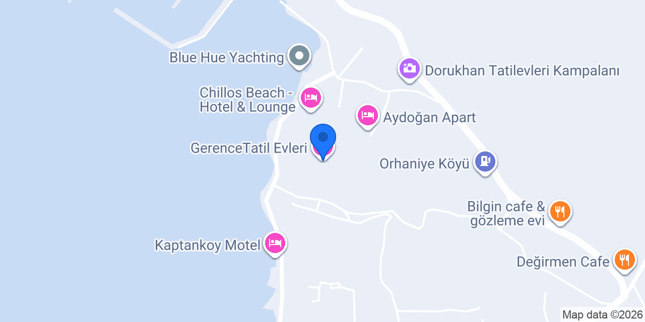 GerenceTatil Evleri konumu
