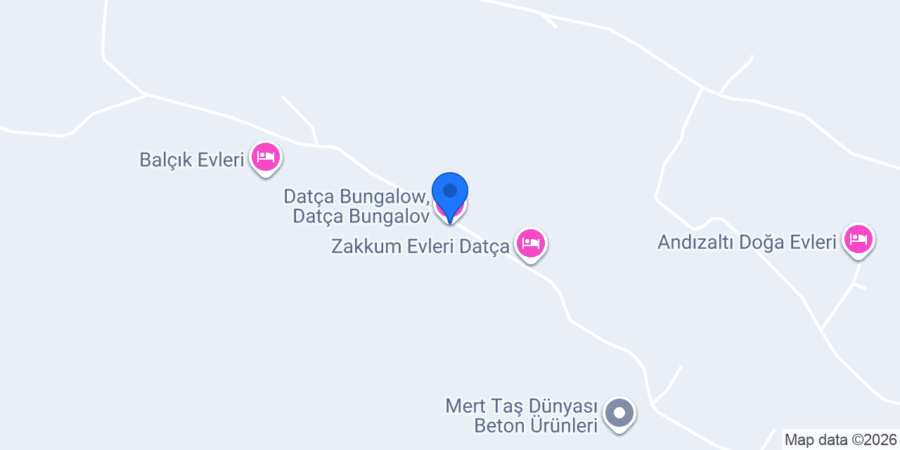 Datça Bungalow, Datça Bungalov konumu
