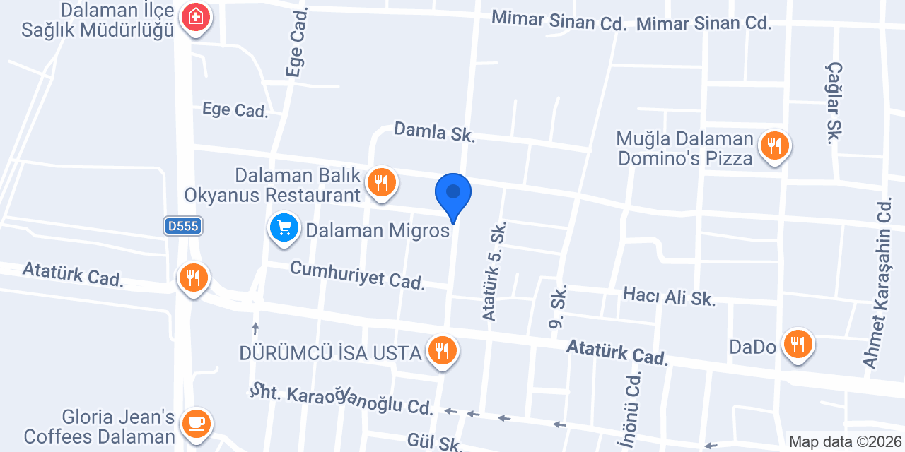 Kardeşler Matbaa konumu