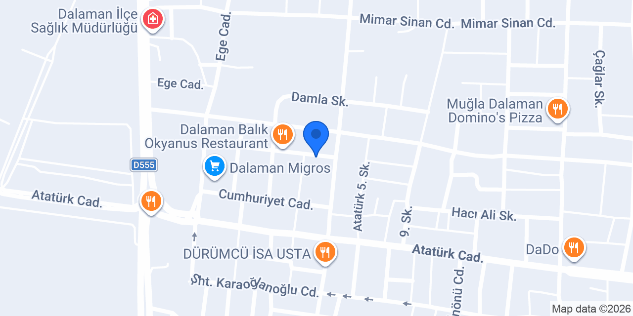 VENÜS TERZİ konumu