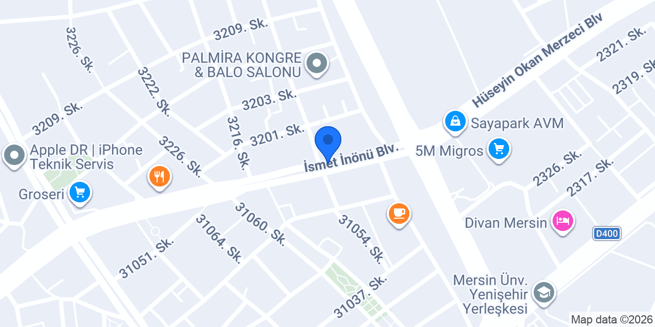 Pasaport Pizza Çiftlikköy konumu