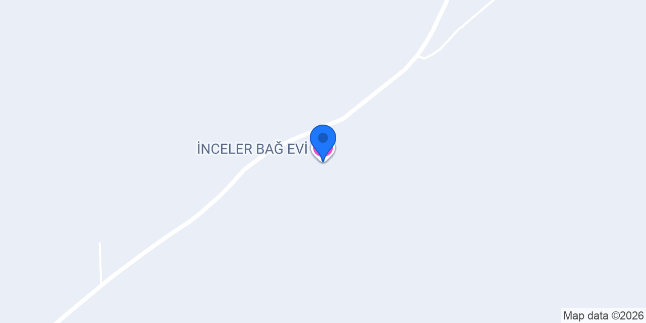 İNCELER BAĞ EVİ konumu