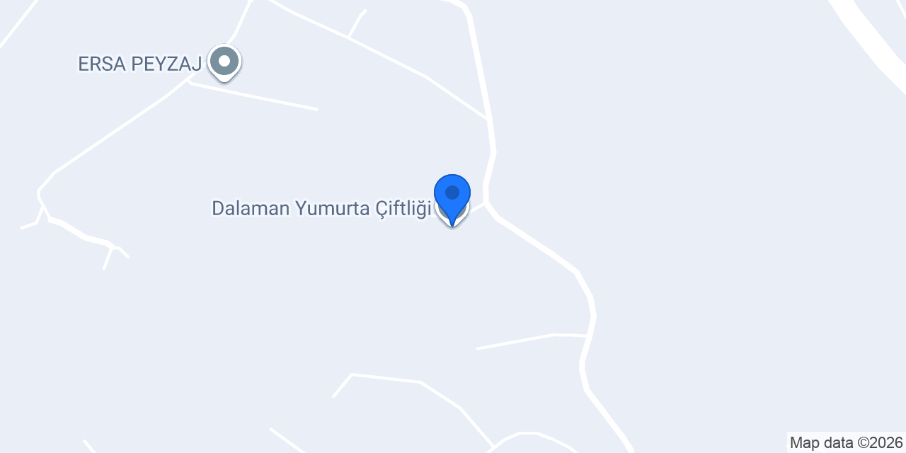 Dalaman Yumurta Çiftliği konumu