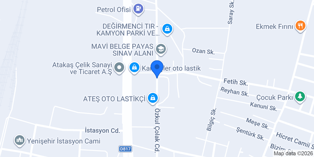 ozsoy kaporta konumu