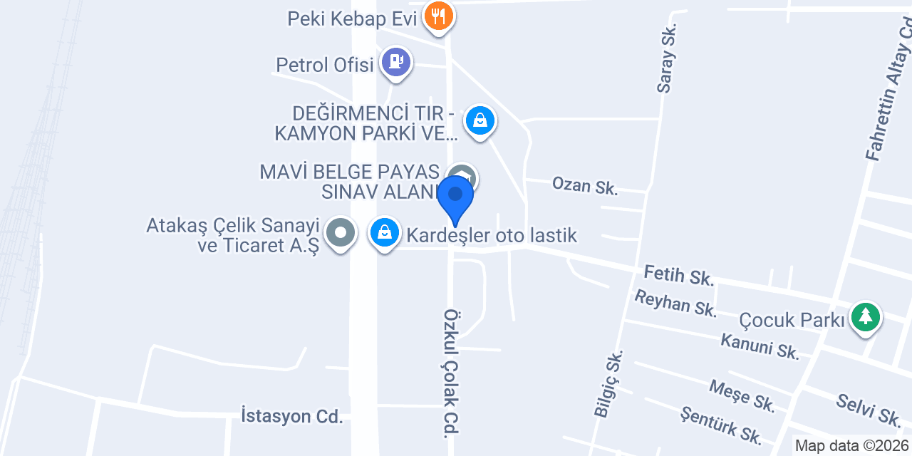 Tiryaki Lojistik konumu