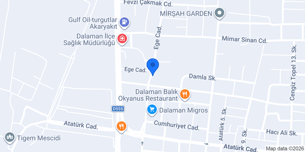 Oyka Emlak konumu
