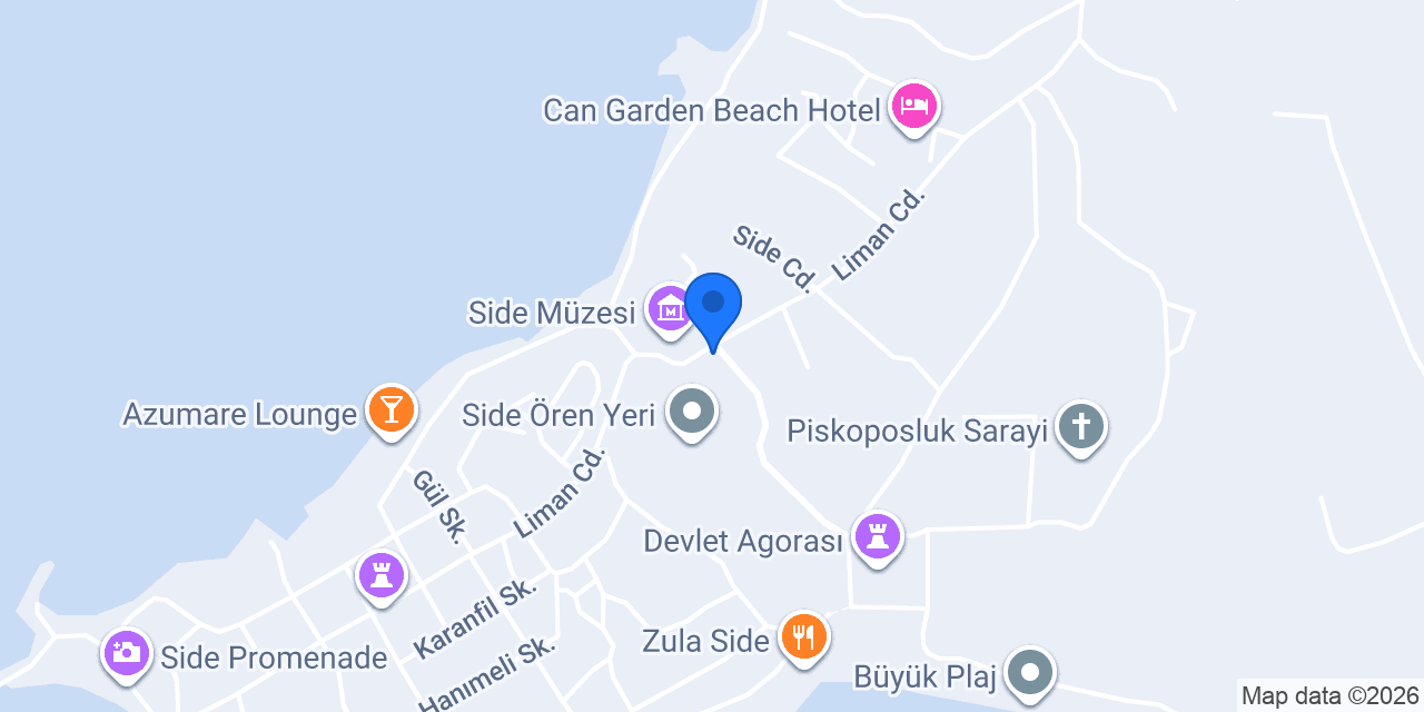 Ticaret Agorasi konumu
