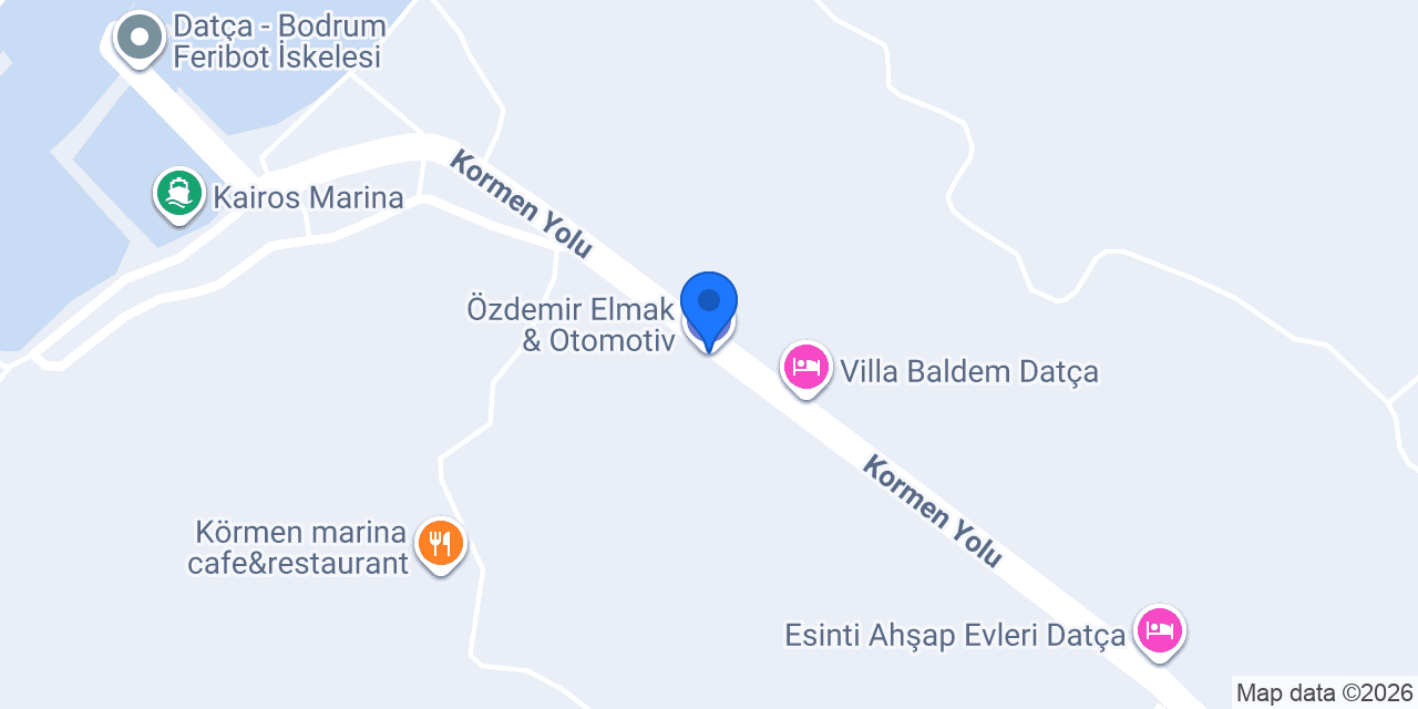 Özdemir Elmak & Otomotiv konumu