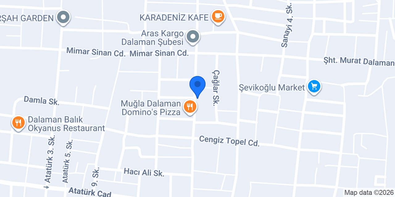 Fıstıkzade Künefe Baklava konumu