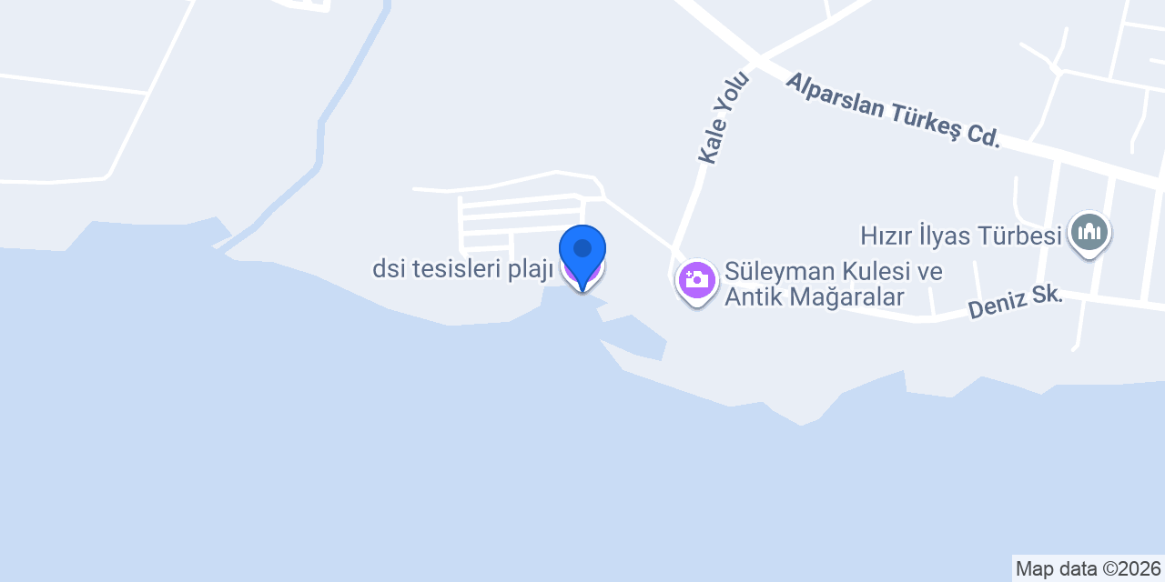dsi tesisleri plajı konumu